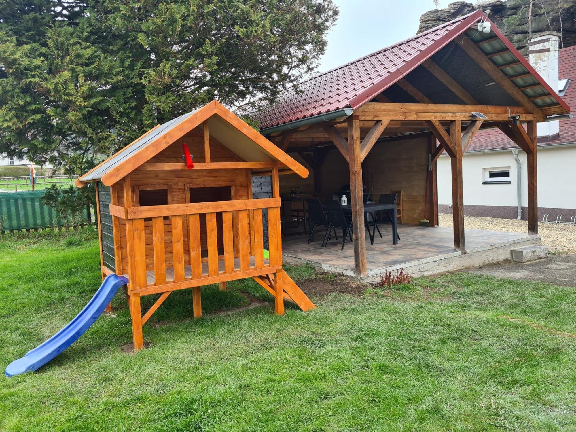 Chalupa U Slunce - Jetrichovice Exterior foto